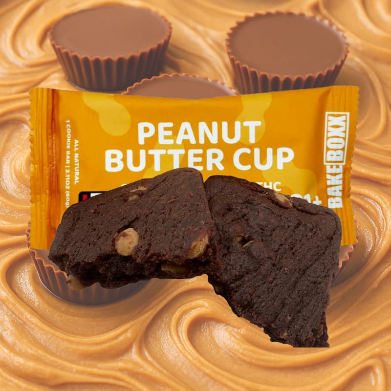 Peanut Butter Cup 300mg w/ THC Edible Brownie