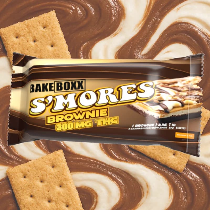 Smores 300mg THC Brownie